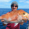 Kabura catches large Snapper