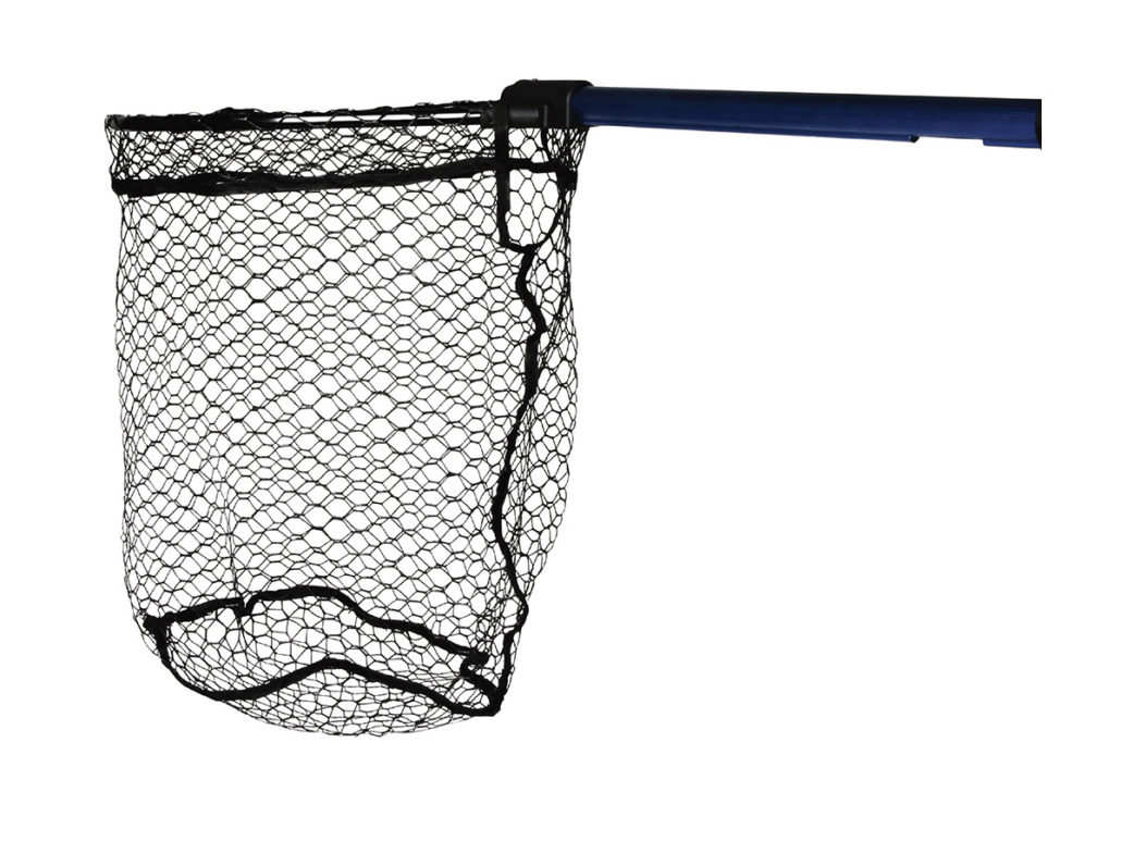 Collapsible rubber landing net by Catch Fishing - Fish like a pro