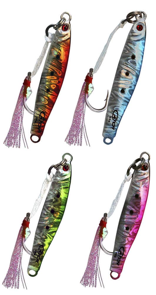 Catch Exhilarater micro-jigs are a proven provider for skilled anglers.
