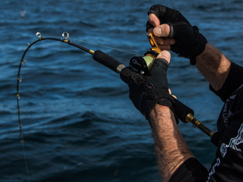 Acid-Wrap jigging rod by Catch Fishing - Fish like a pro