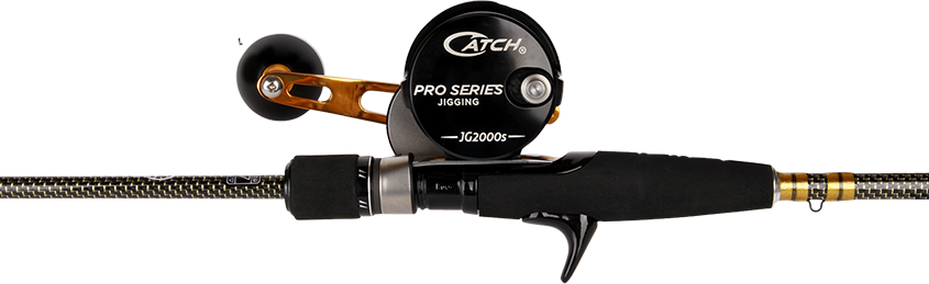 Catch Pro-Series Micro jig rod and JG2000S reel