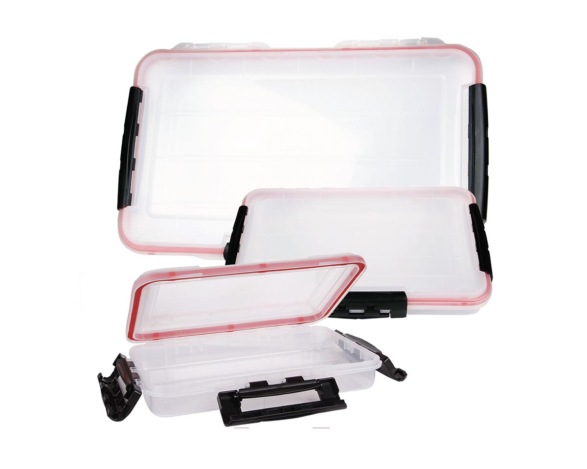 Waterproof tackle boxes from Catch Fishing - Fish like a pro