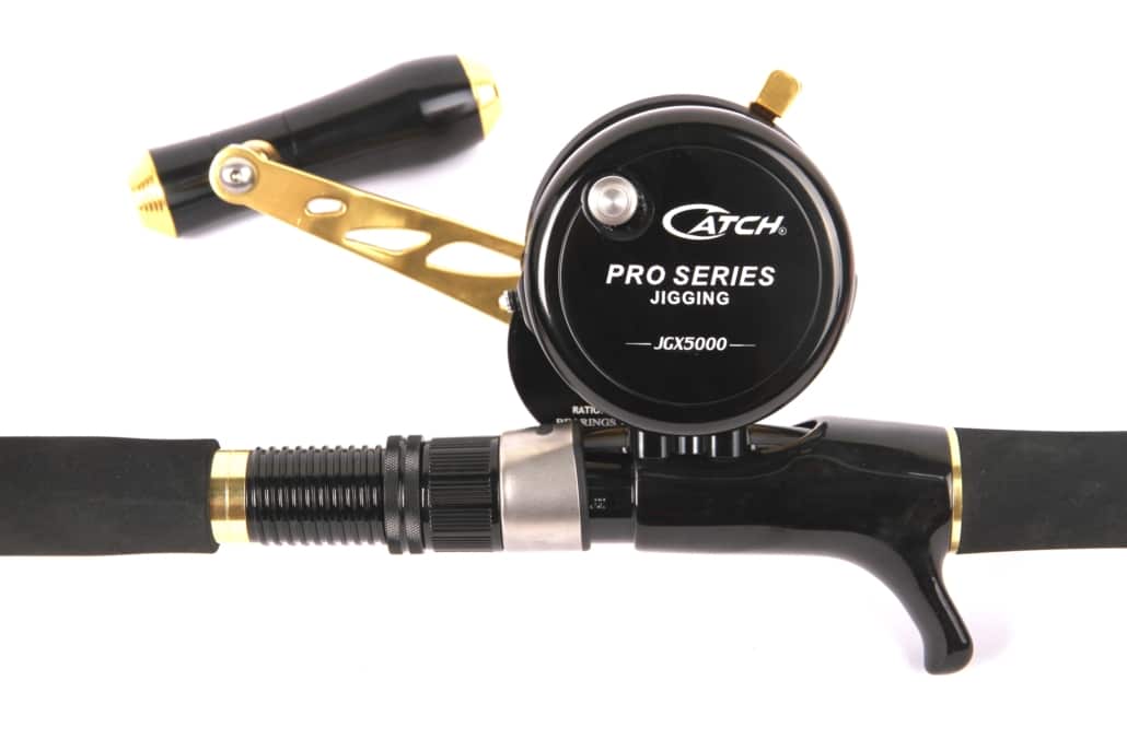 Catch Jig Xtreme Rod with ProSeries JG5000s Reel combo from Catch