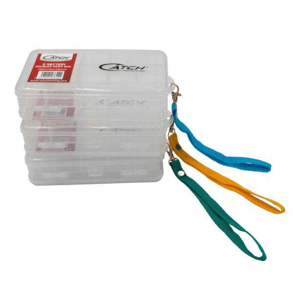 Catch Tacklebox 5 Section Doublesided 190 x 110 x 48 mm