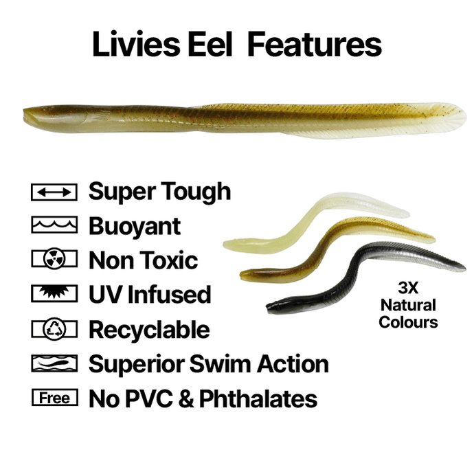 Catch Black Label Livies 7" Eels 2 Eels Details
